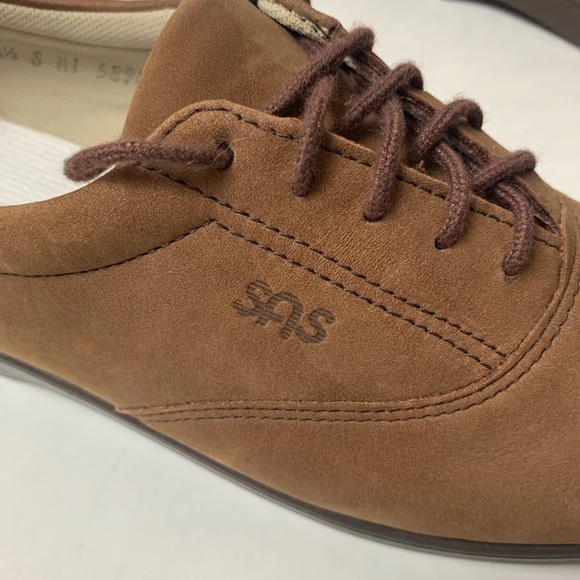 SAS Carmel Suede Lace Up Rubber Sole NWT - Picture 5 of 8